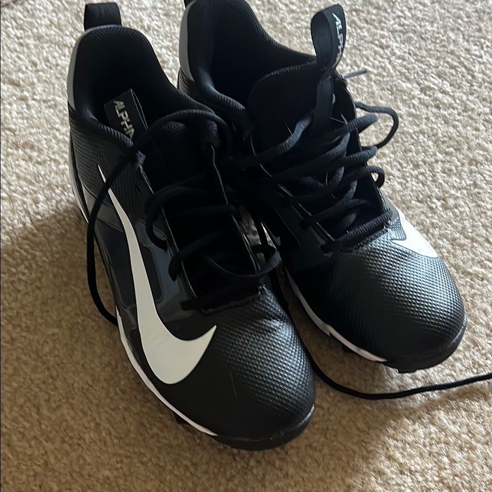 Nike Kids Black and White cleats